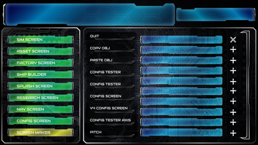 UI/UX Artist: Config Screen Update and a Touch Up on the Factory!