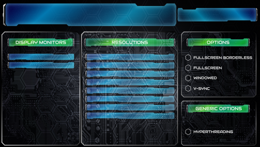 UI/UX Artist: Config Screen Update and a Touch Up on the Factory!